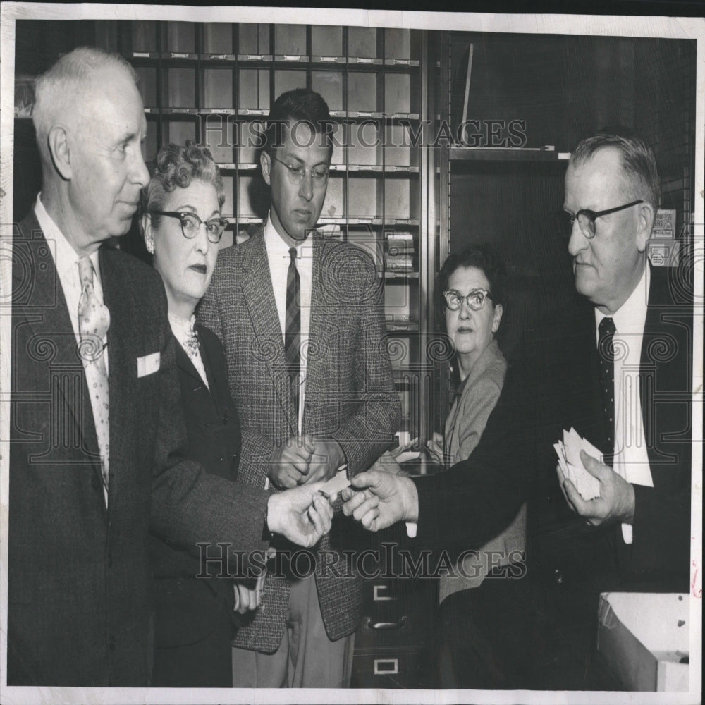 1956 John Graham Trial Jury Selection Draw - Historic Images