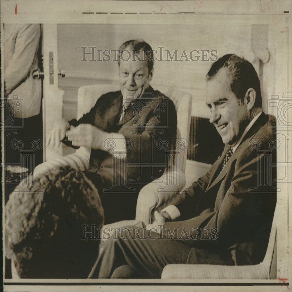 1973 President Richard M. Nixon - Historic Images