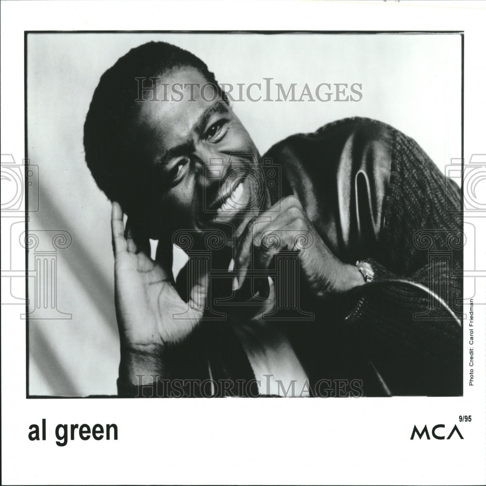 1996 Al Green Gospel Soul Music Singer - Historic Images