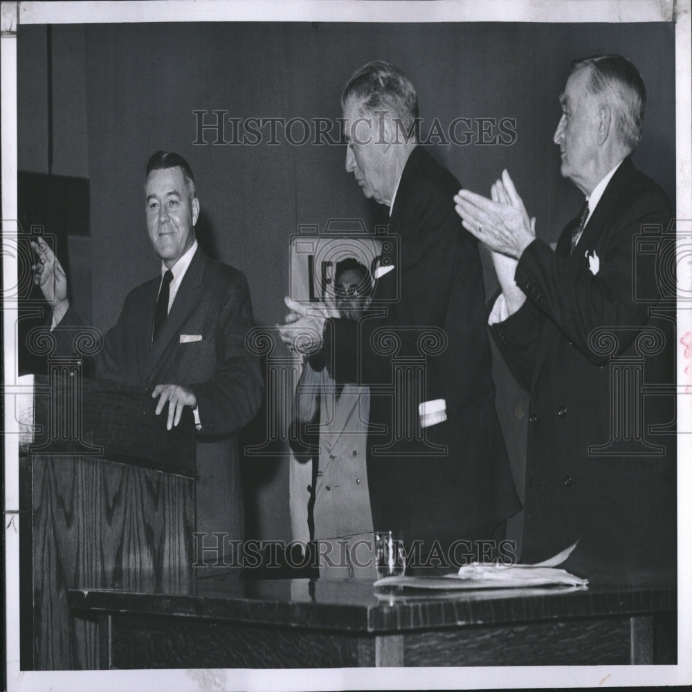 1956 John A Carroll Johnson Joe O&#39;Mahoney - Historic Images