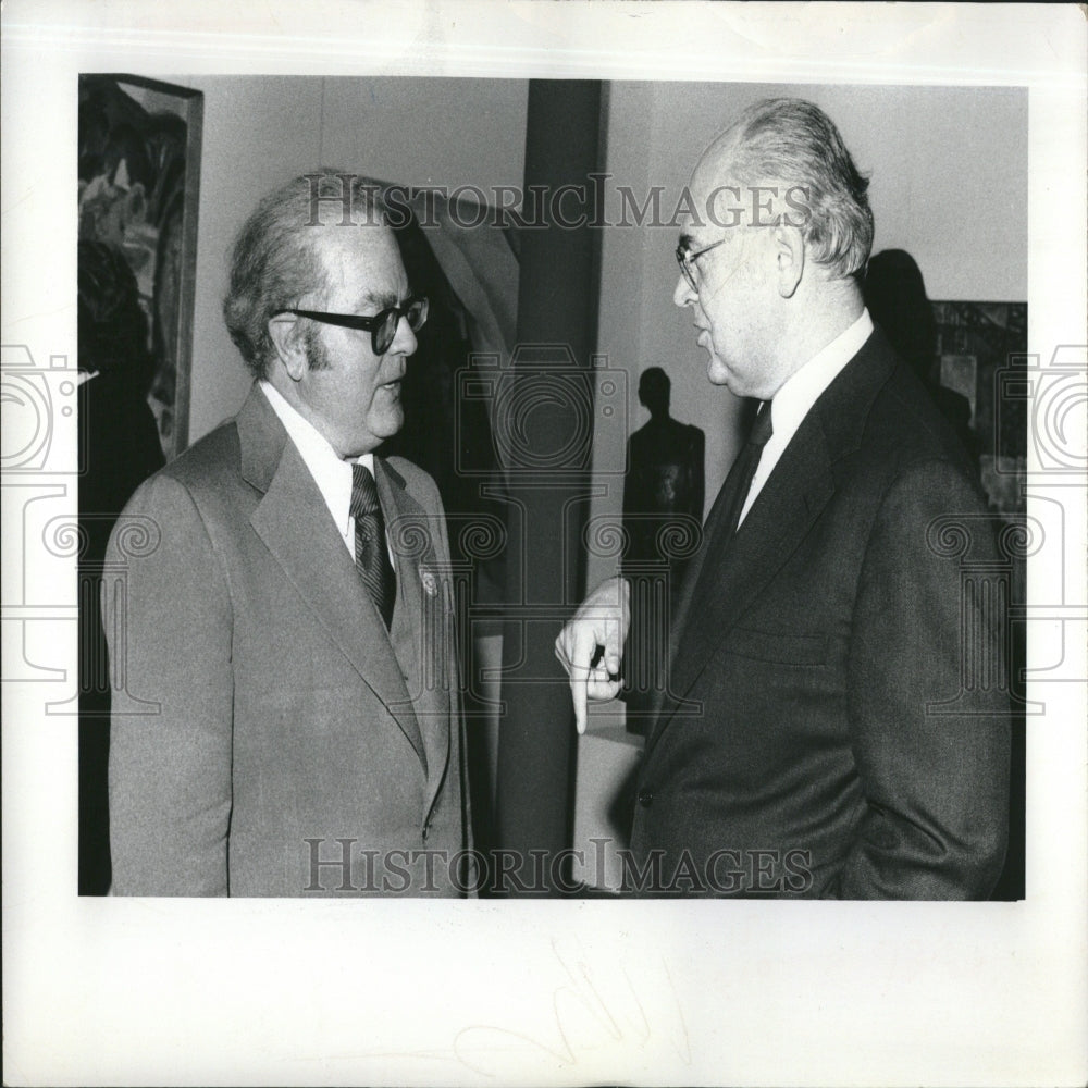 1973 Press Photo Soviet Ambassador Anatoly Dobrynin - RRV26915 - Historic Images