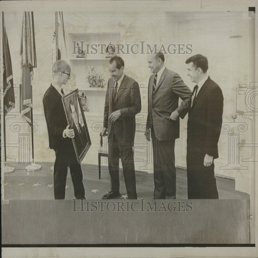 1969 Youth Presents Portrait - Historic Images