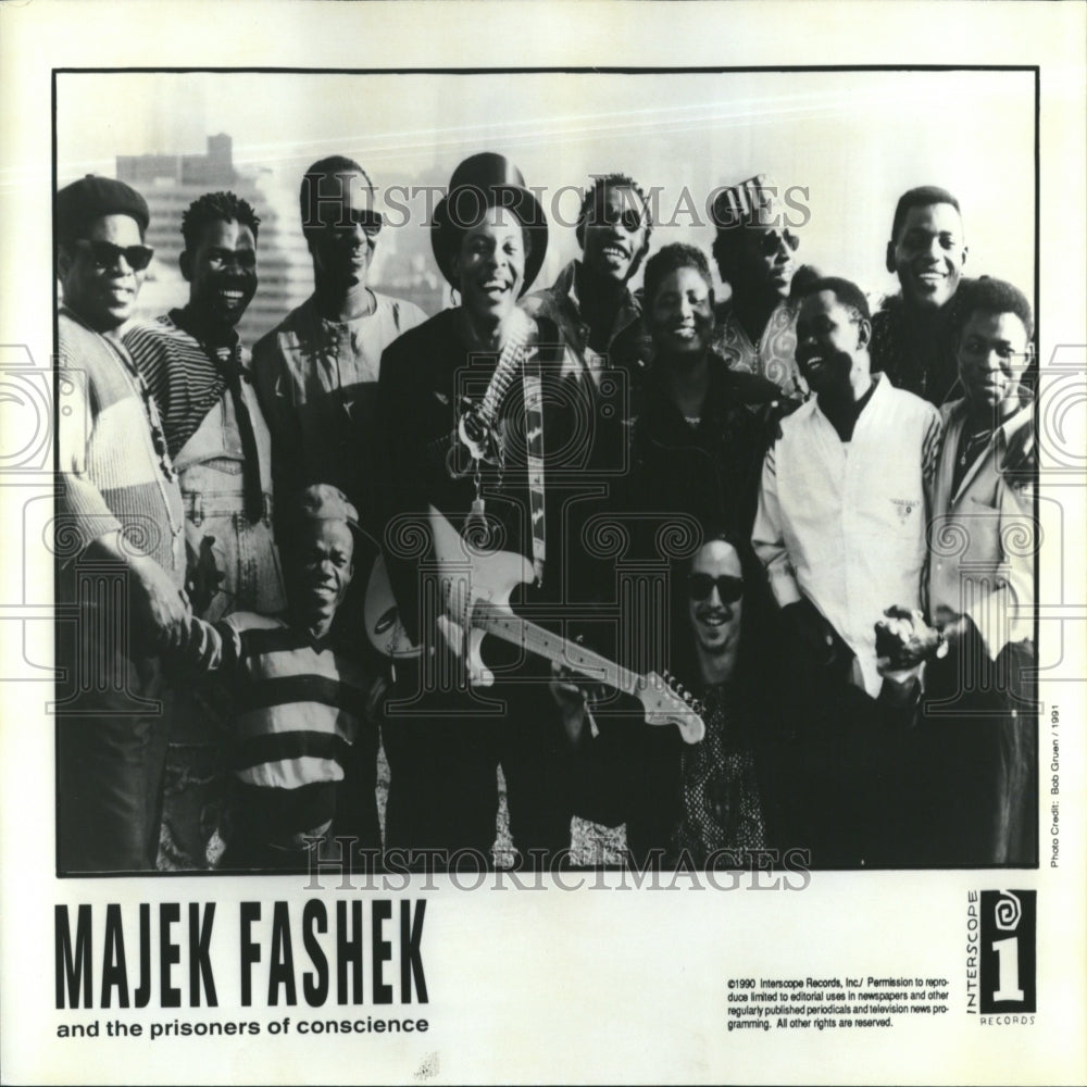 1992 Majek Fashek Prisoners Conscience - Historic Images