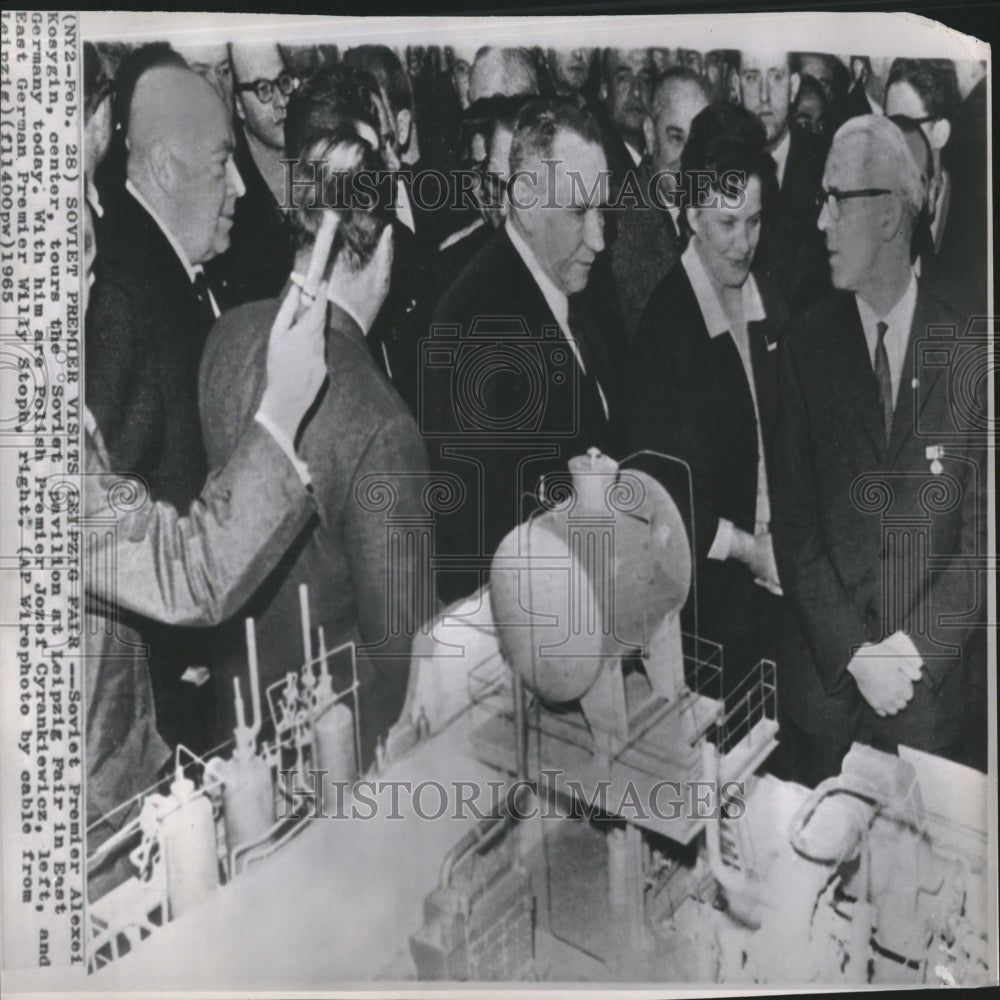 1965 Soviet Premier visits East Germany-Historic Images