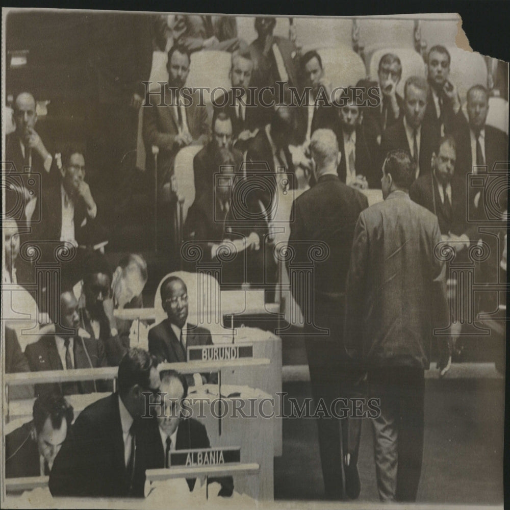 1967 Kosygin Russia Gromyko UN Eban speech - Historic Images