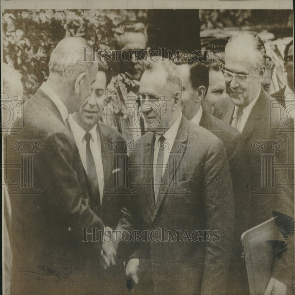 1967 Lyndon Johnson/Alexei N. Kosygin - Historic Images