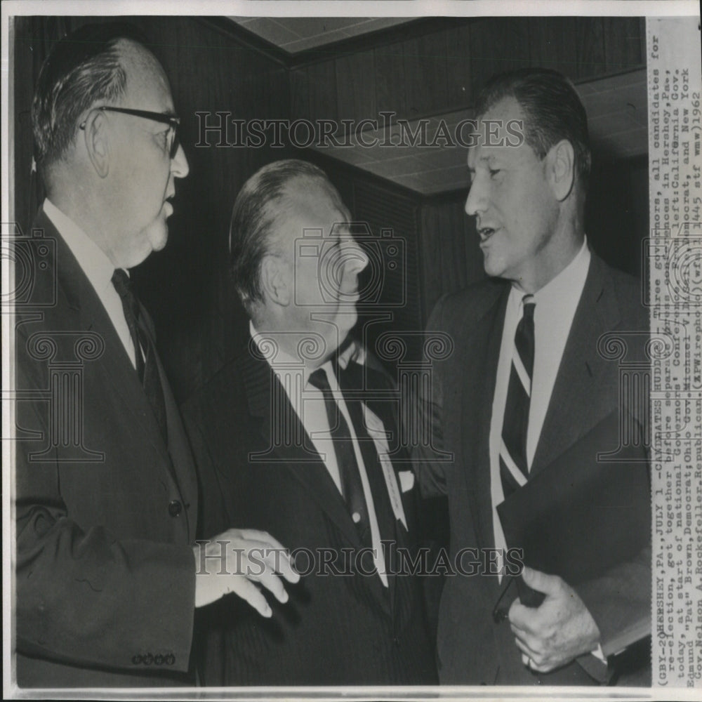 1962 Ohio Governor Michael DiSalle - Historic Images