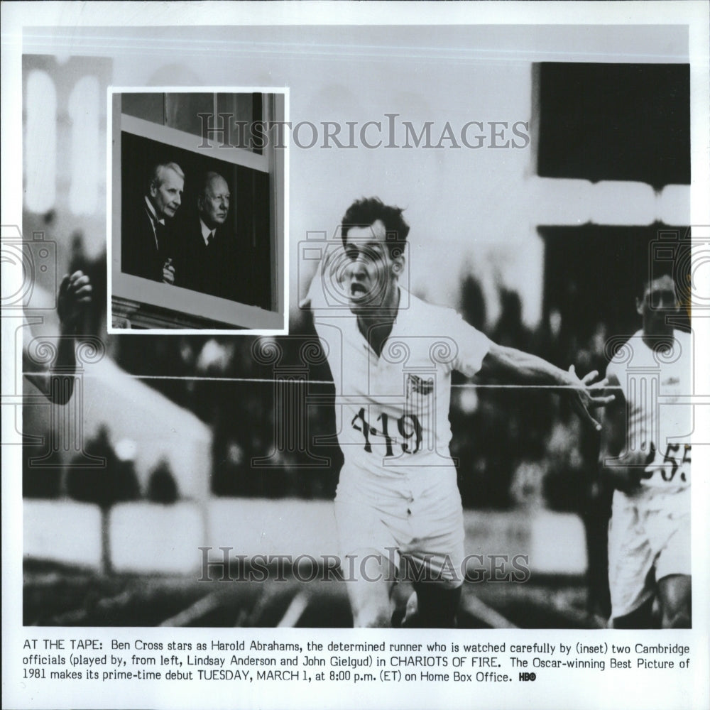 1983 Photo Actor Ben Cross In "Chariots Of Fire" - RRV27607 - Historic Images