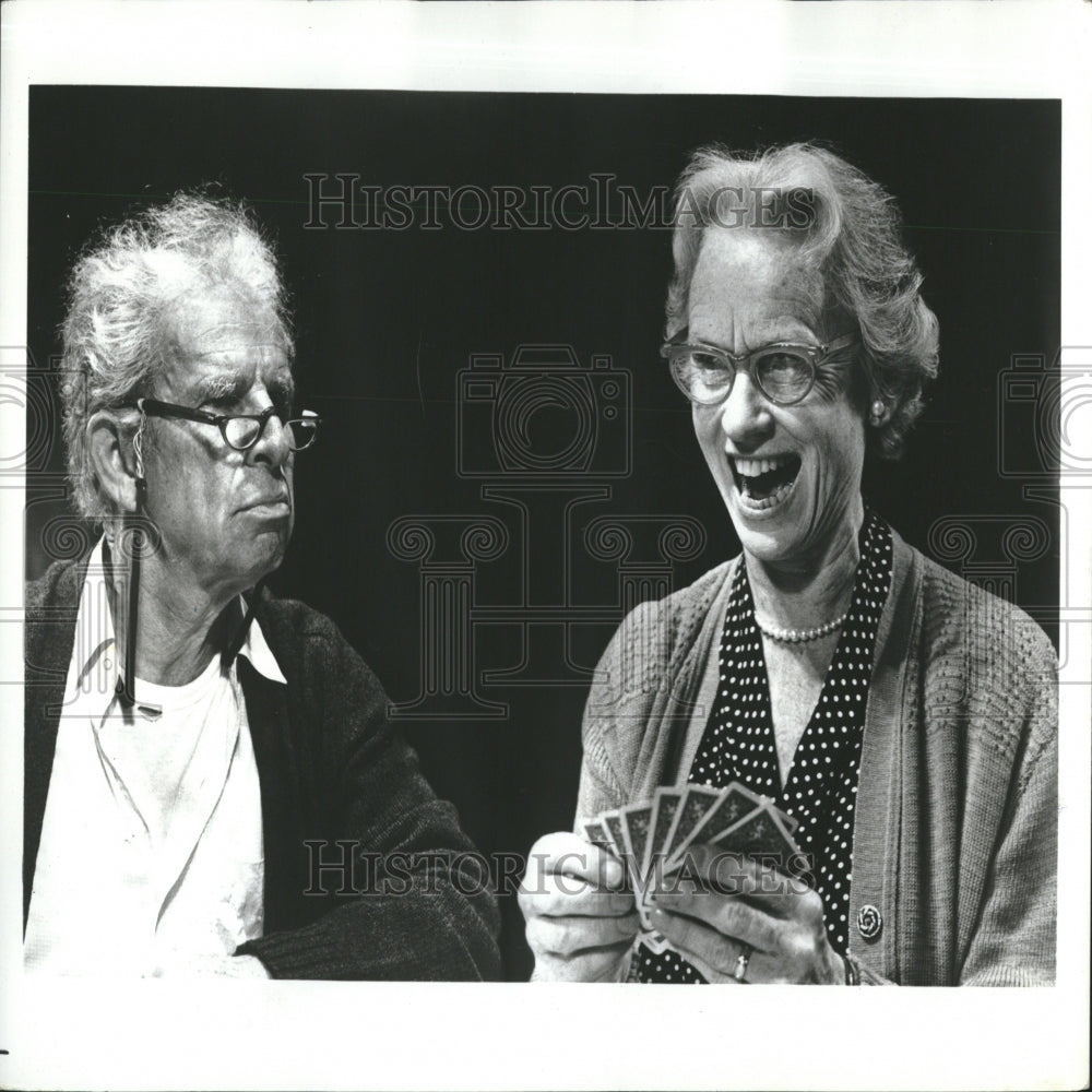 1979 Press Photo Actors Jessica Tandy And Hume Cronyn - RRV27811 - Historic Images