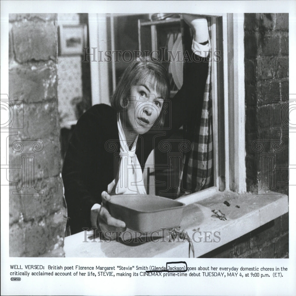Press Photo Glenda Jackson in "Stevie" - RRV28077 - Historic Images