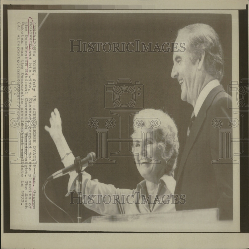 1976 George McGovern Eleanor Democrat - Historic Images