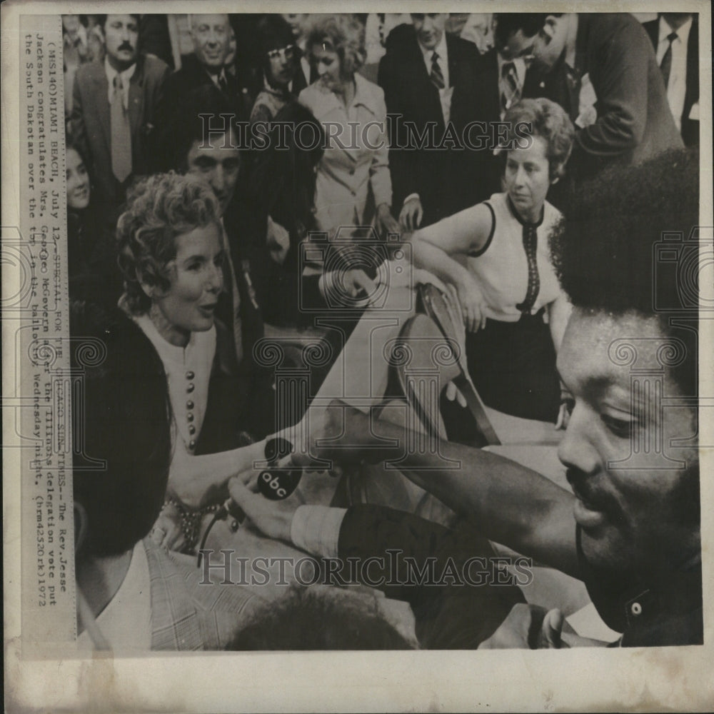 1972 Press Photo George S Mcgovern Family - RRV28175 - Historic Images