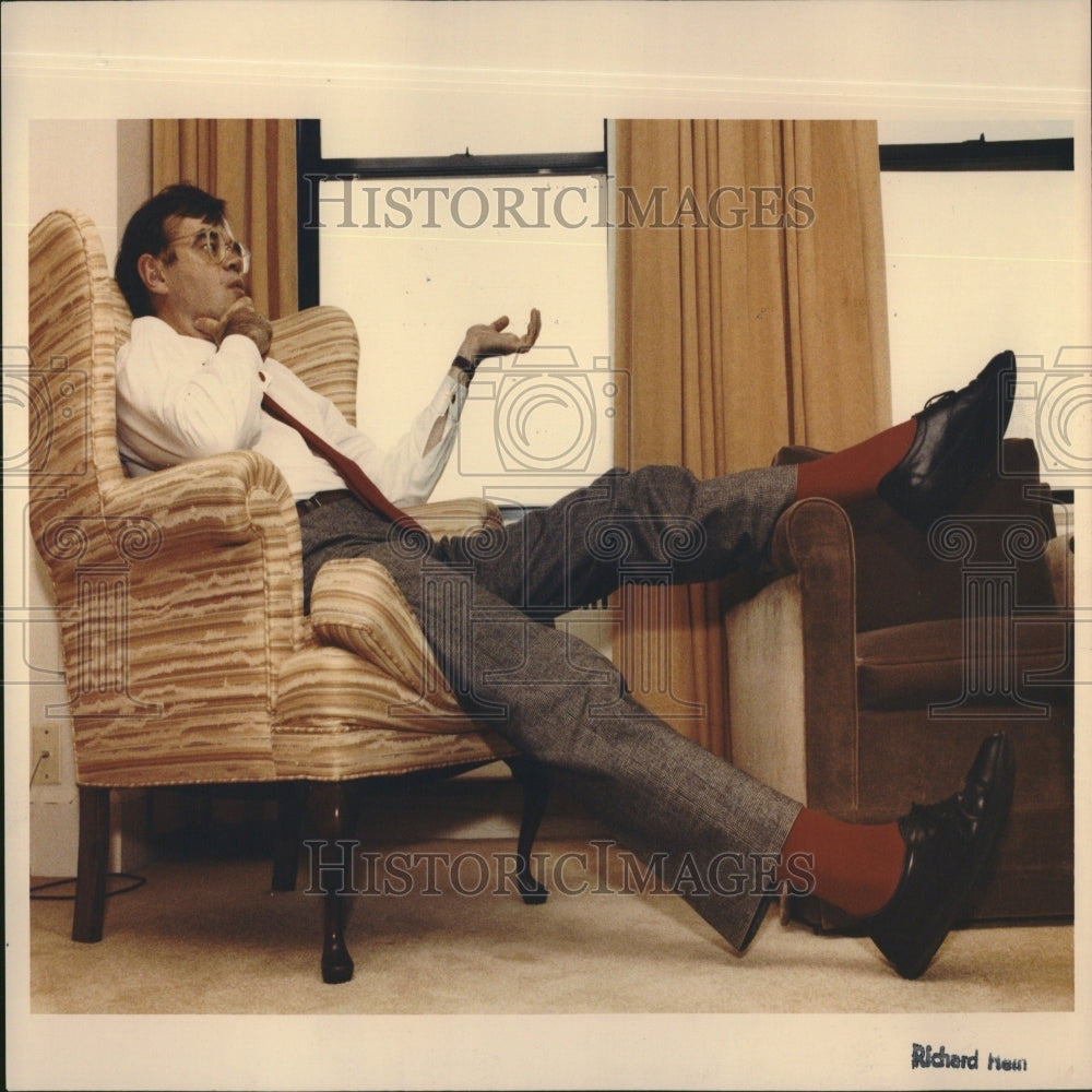 1991 Garrison Keillor Author Radio Host - Historic Images