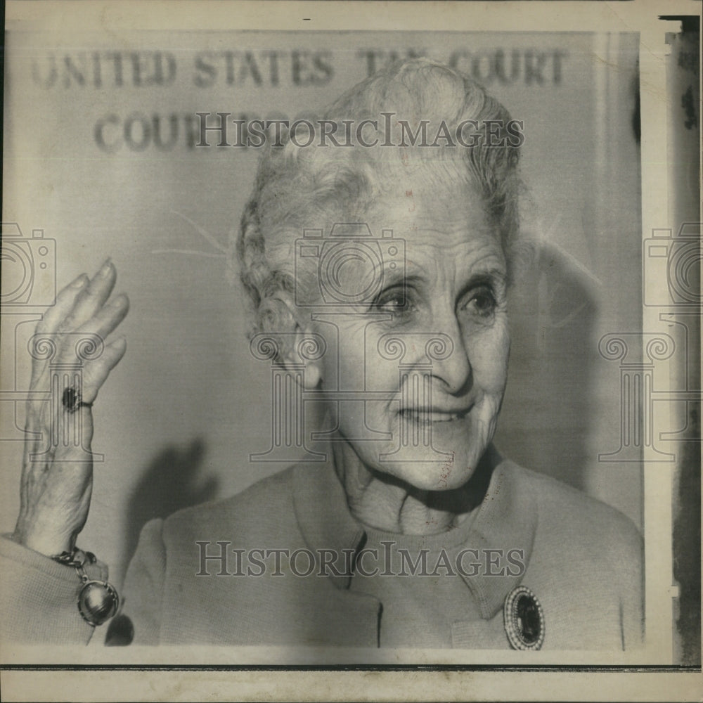 1971 Vivian Kellems Tax Court- $83,000 - Historic Images