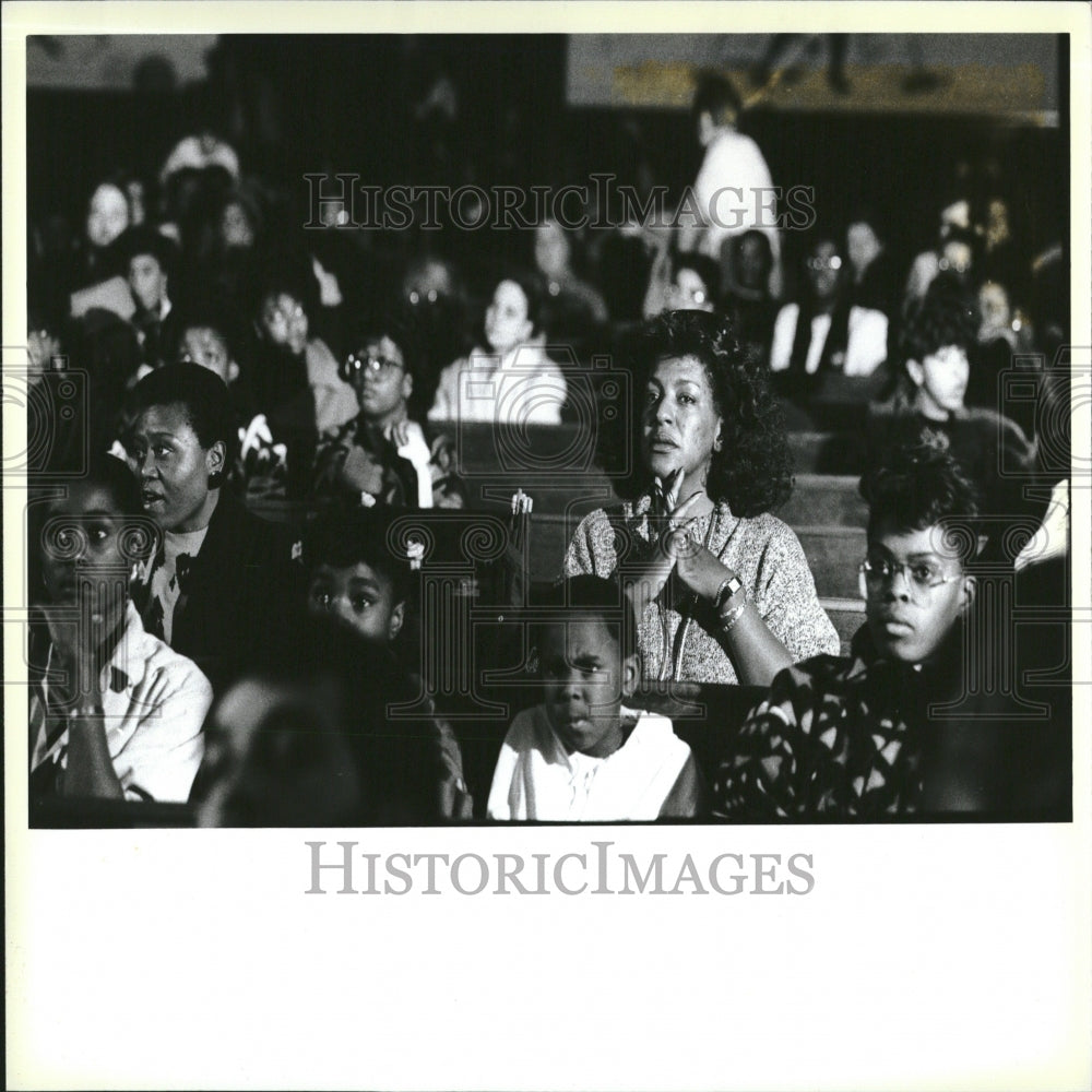 1987 Press Phot Harold Washington - Historic Images