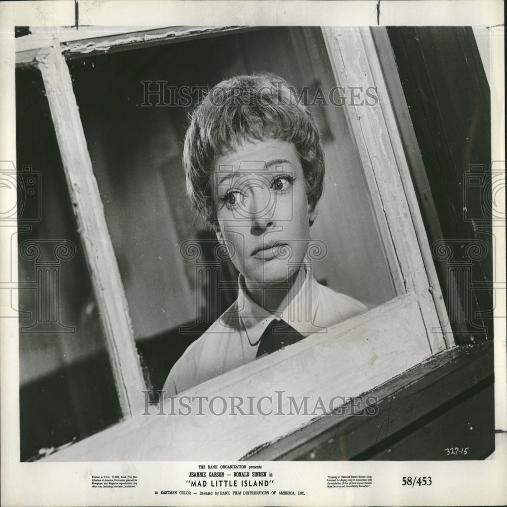 1959 Press Photo Jeannie Carson/British Actress/Comedy - RRV28615 - Historic Images