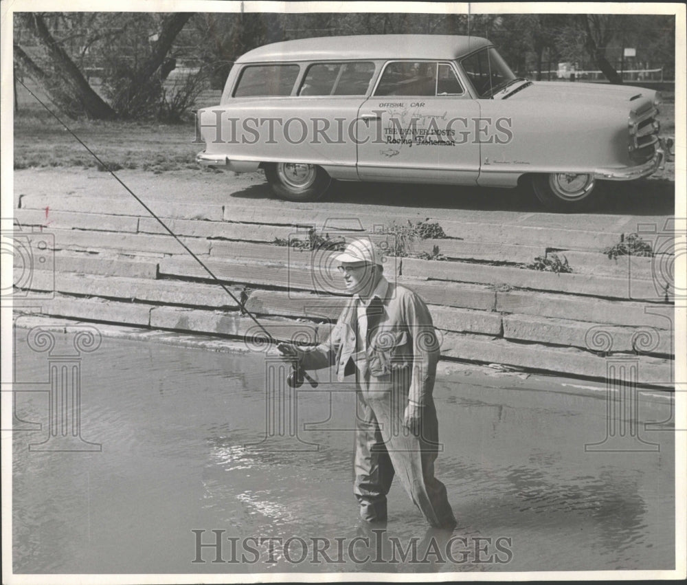 1954 Jim Haywood Denver Post Roving Fisher - Historic Images