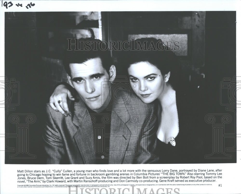 1987 Press Photo Matt Dillon American Film Actor - RRV28903 - Historic Images