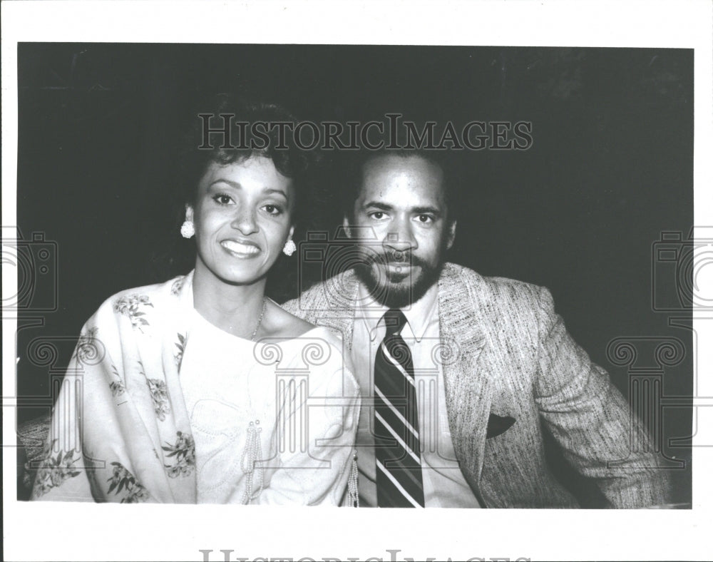 1985, Tim Reid Daphine Maxwell-Reid Actor - RRV29109 - Historic Images