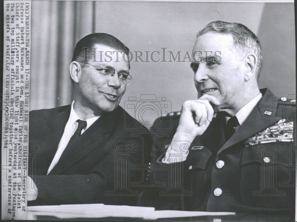 1964 Secretary Defense Robert Maxwell - Historic Images