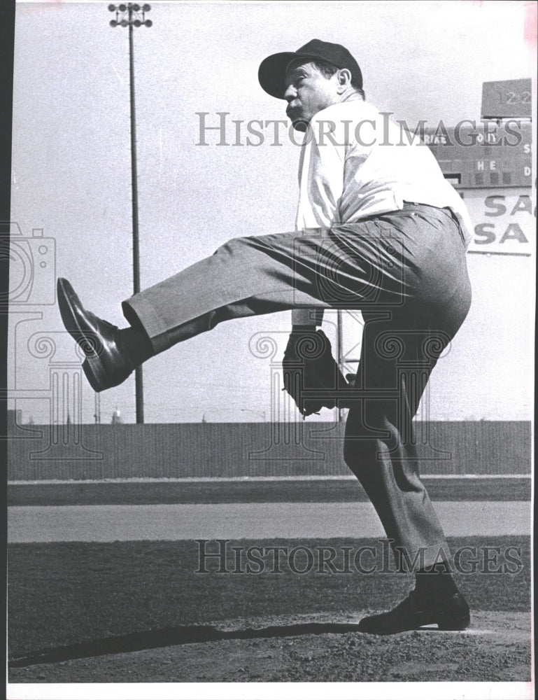 1963 Press Photo Joe E. Brown American Actor Comedian - RRV29447 - Historic Images