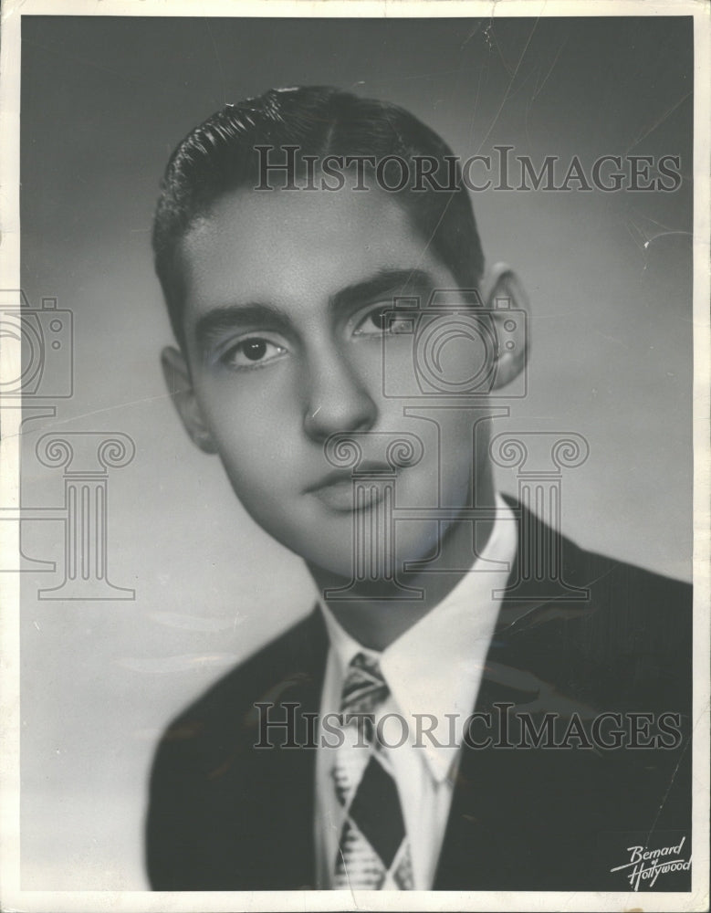 1950 Press Photo Jack Browning child piano symphonies - Historic Images