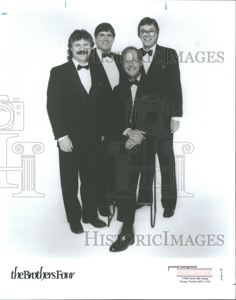 1999 Press Photo The Brothers Four Folk Singing Group - Historic Images