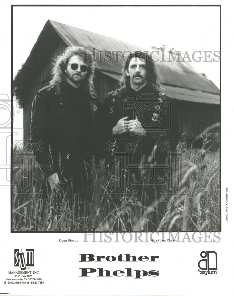 1993 Brother Phelps Country Music Singers - Historic Images