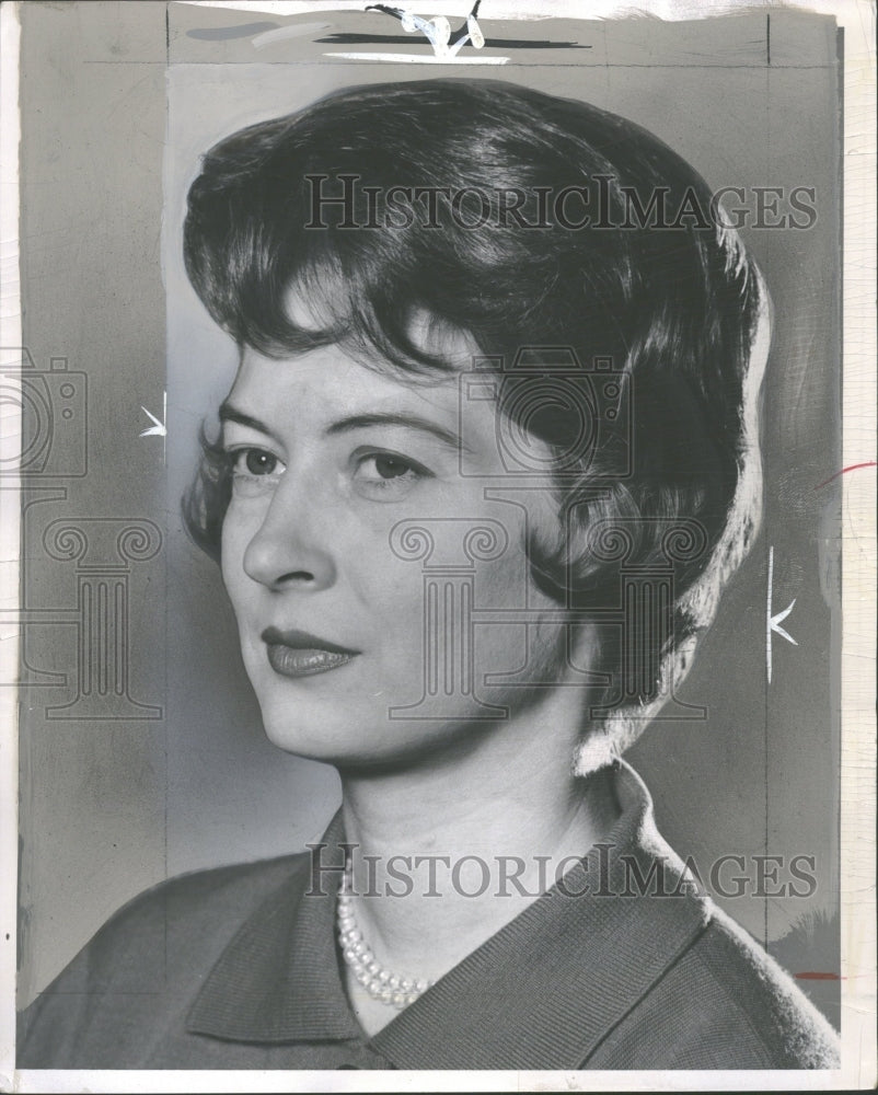 1961 Beverly Keller  News Reporter Smile-Historic Images