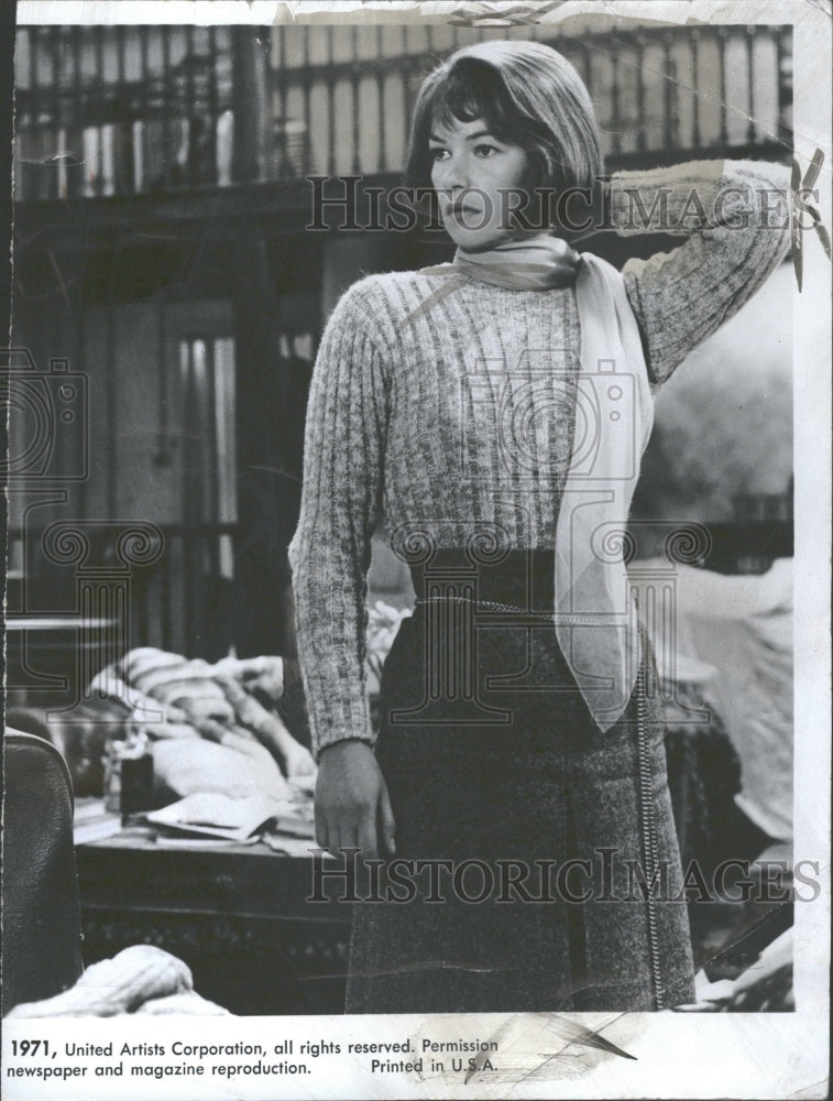 1972 Press Photo Glenda Jackson Actress Politician Mich - RRV29589 - Historic Images