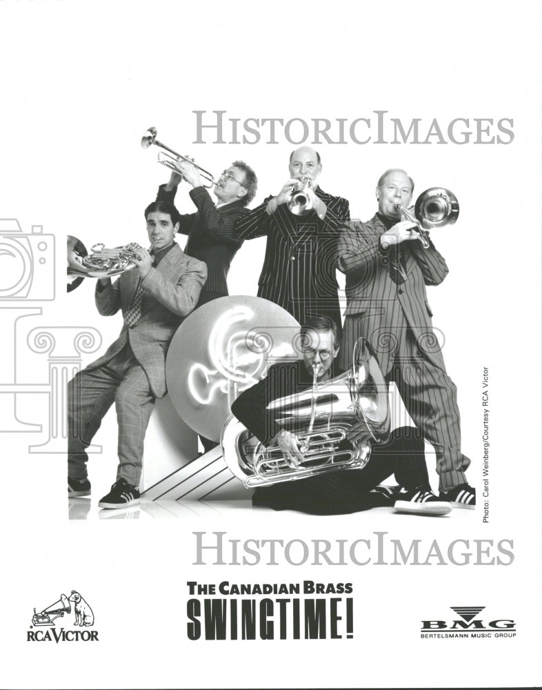 1995 Canadian Brass Musicians - Historic Images