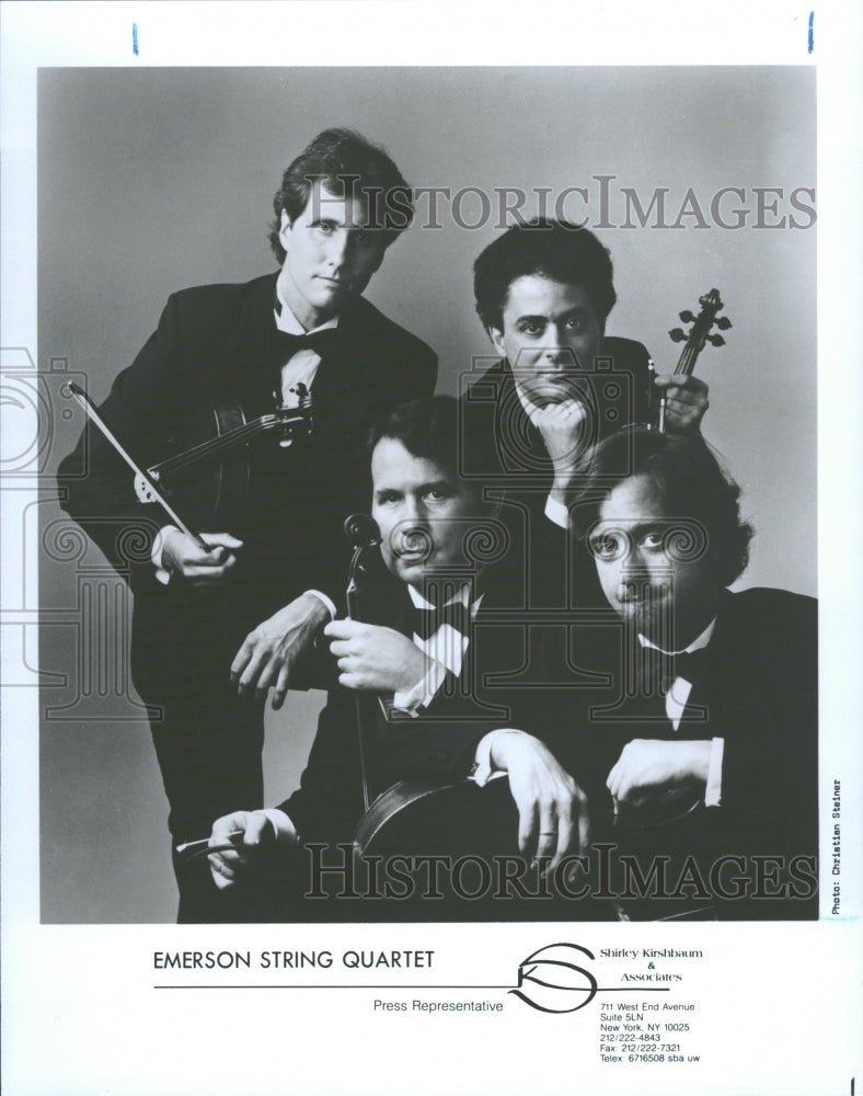 1994 Press Photo Emerson String Quartet Eugene Drucker - RRV30257 - Historic Images