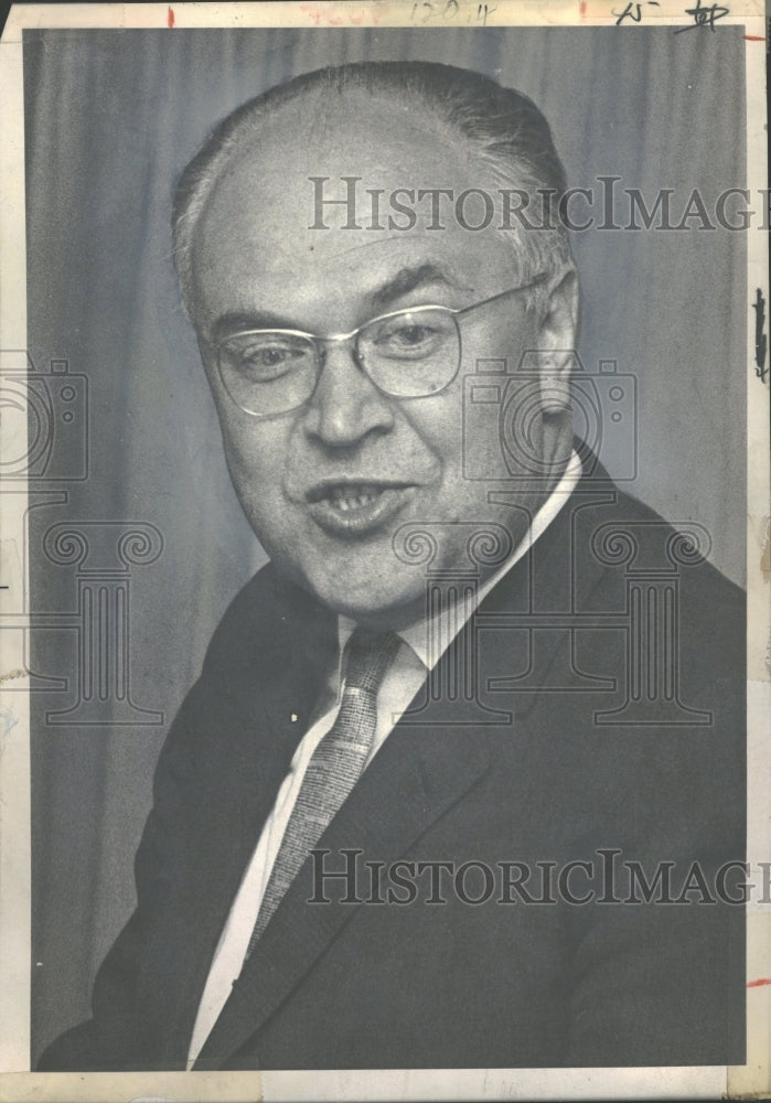 1967 Press Photo Soviet Ambassador Anatoly Dobrynin - Historic Images