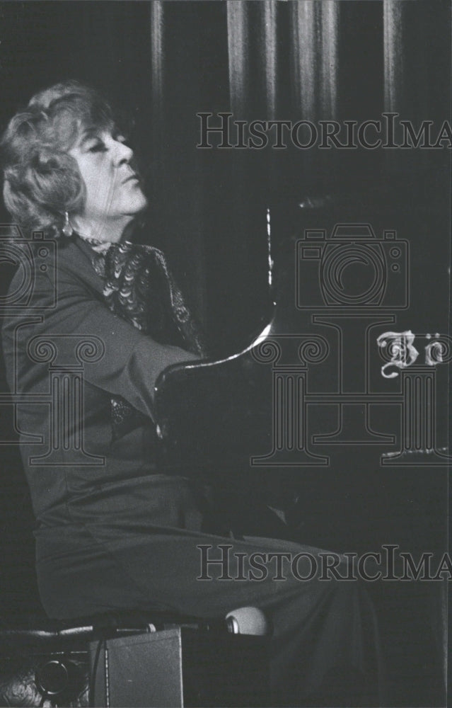 1978 Press Photo Marian McPartland jazz pianist Jimmy - Historic Images