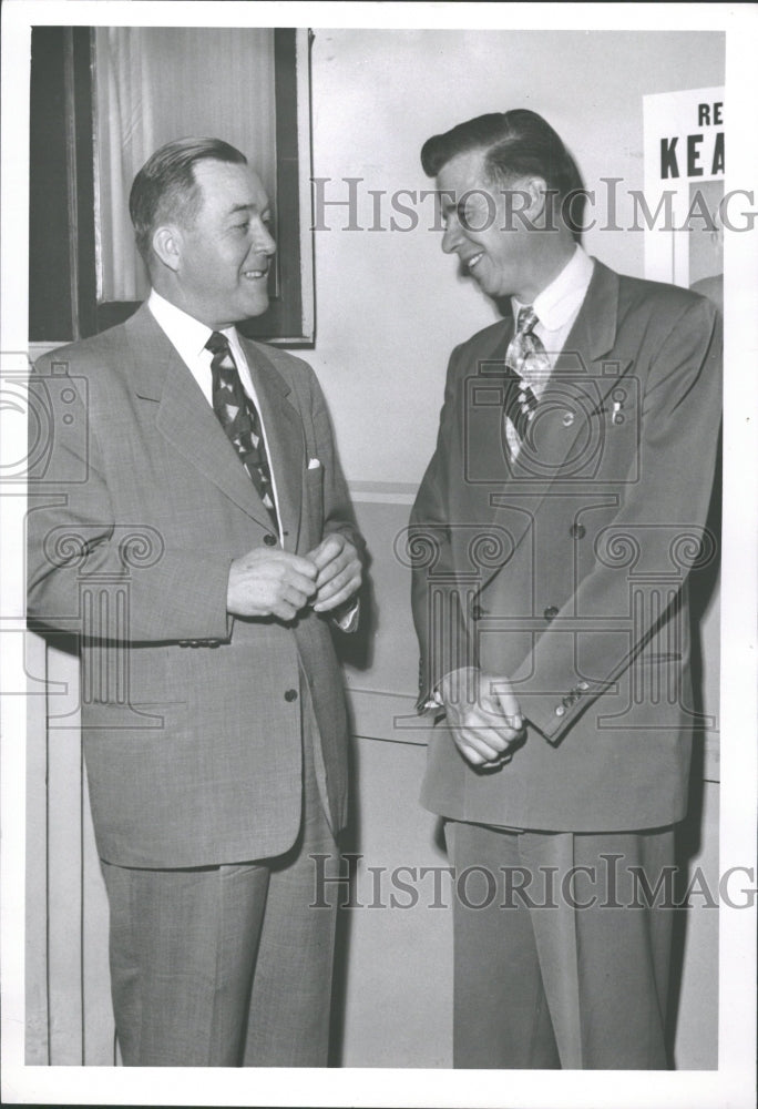 1952 Rep. John Carroll John Metzger Lawyer - Historic Images