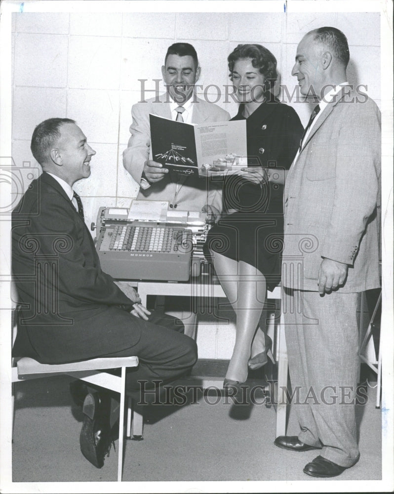 1959 Press Photo Marlinda Mason Miss Colorado business - Historic Images