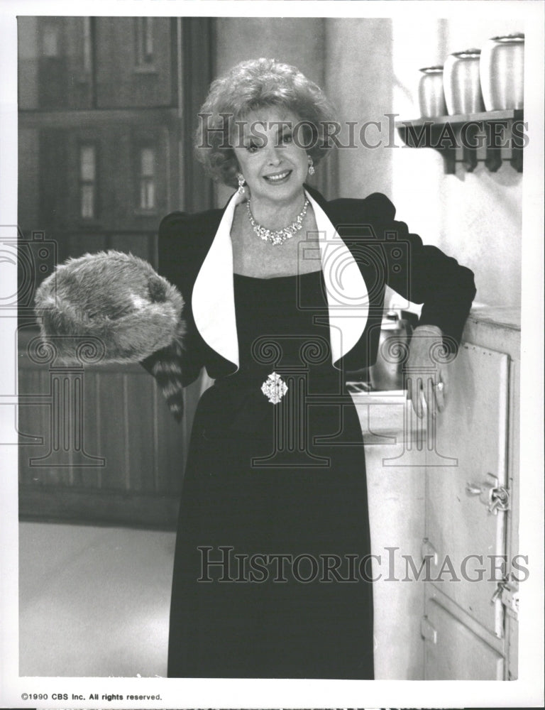 1990 Audrey Meadows Actress Honeymooners - Historic Images