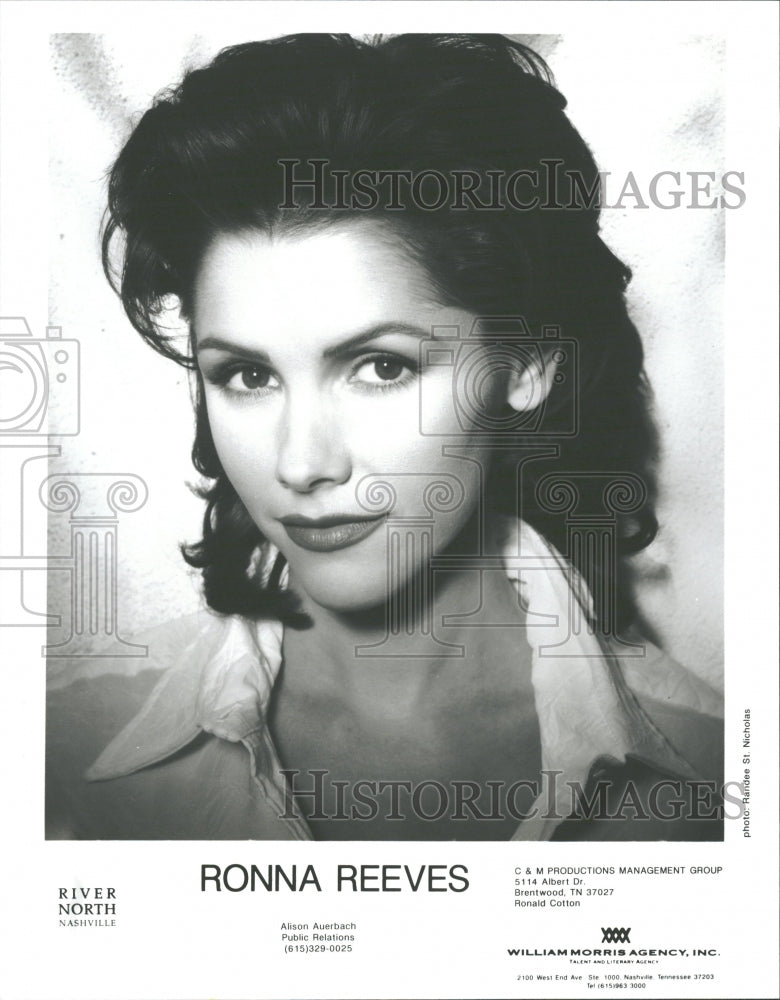1995 Ronna Reeves Mercury Record Hot County - Historic Images