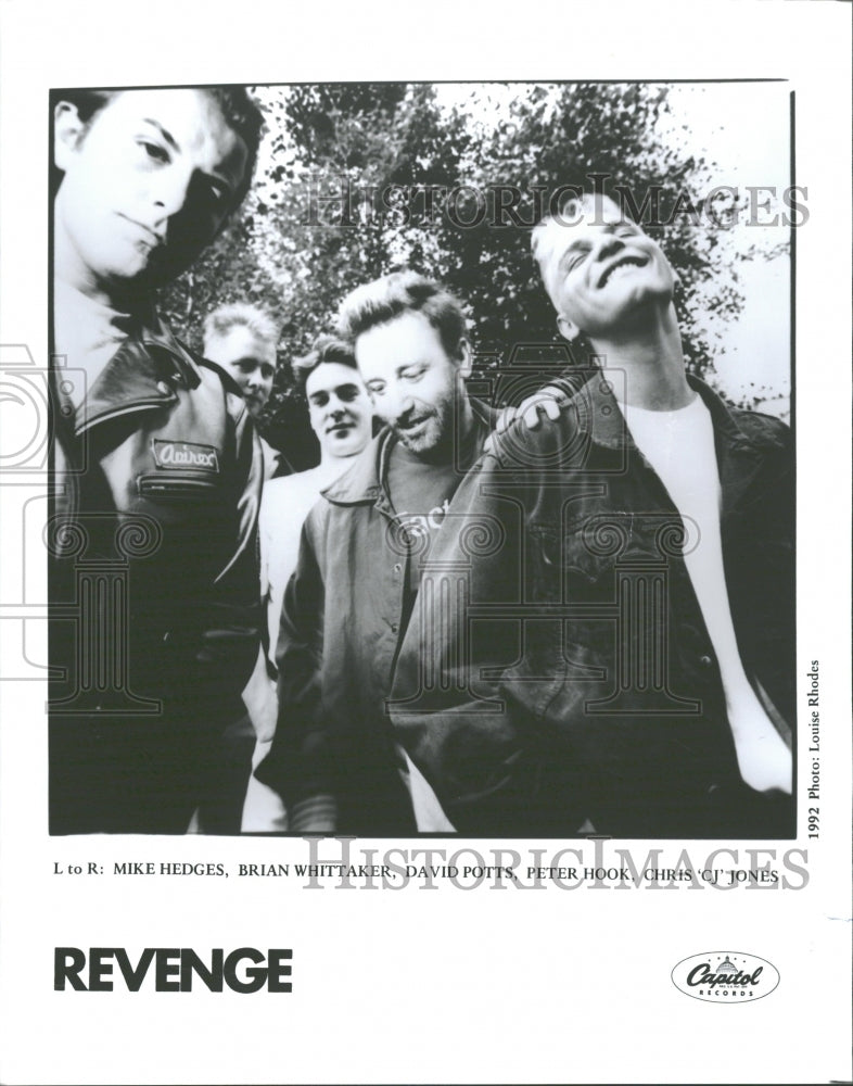 1992 Revenge music Mike Hedges David Potts - Historic Images