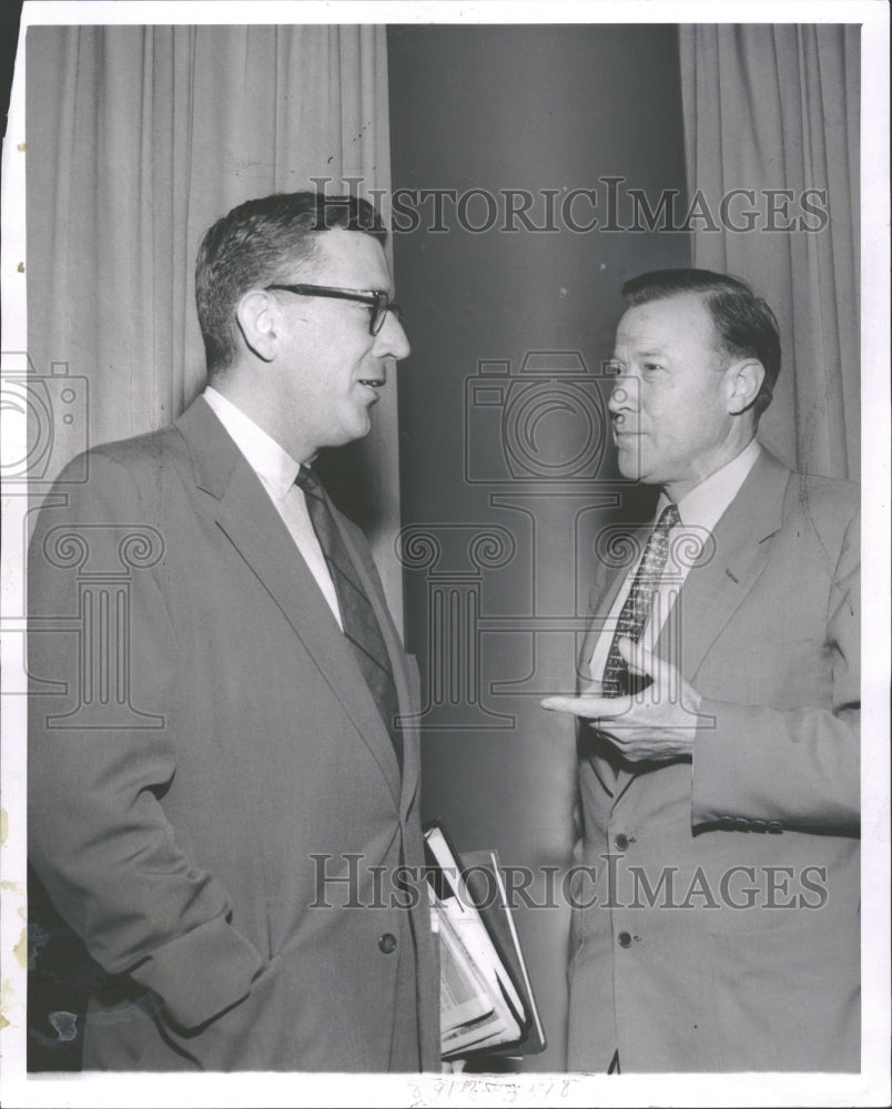 1958 Walter Reuther UAW president leader - Historic Images