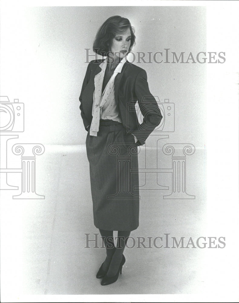 1983 Press Photo Ann Marie Regal Fashion Model - RRV31313 - Historic Images