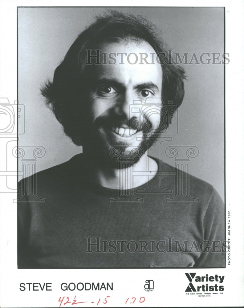 1983, Steve Goodman Folk Singer Songwriter - RRV31453 - Historic Images