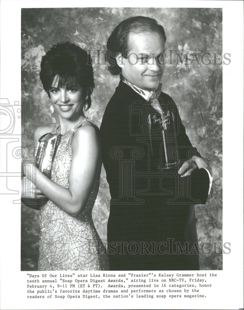 1994 Lisa Rinna Kelsey Grammer Soap Awards - Historic Images