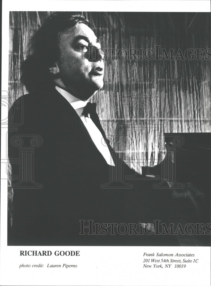 1991 Press Photo Richard Goode Classical Pianist - RRV31749 - Historic Images