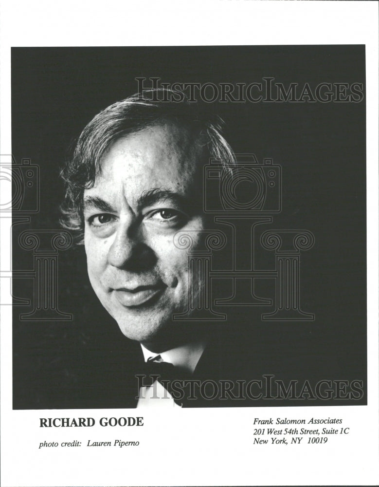 1991 Richard Goode Classical Pianist - Historic Images