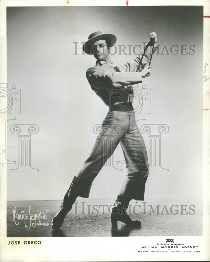 1961, Jose Greco Dancer Choreographer - RRV31833 - Historic Images