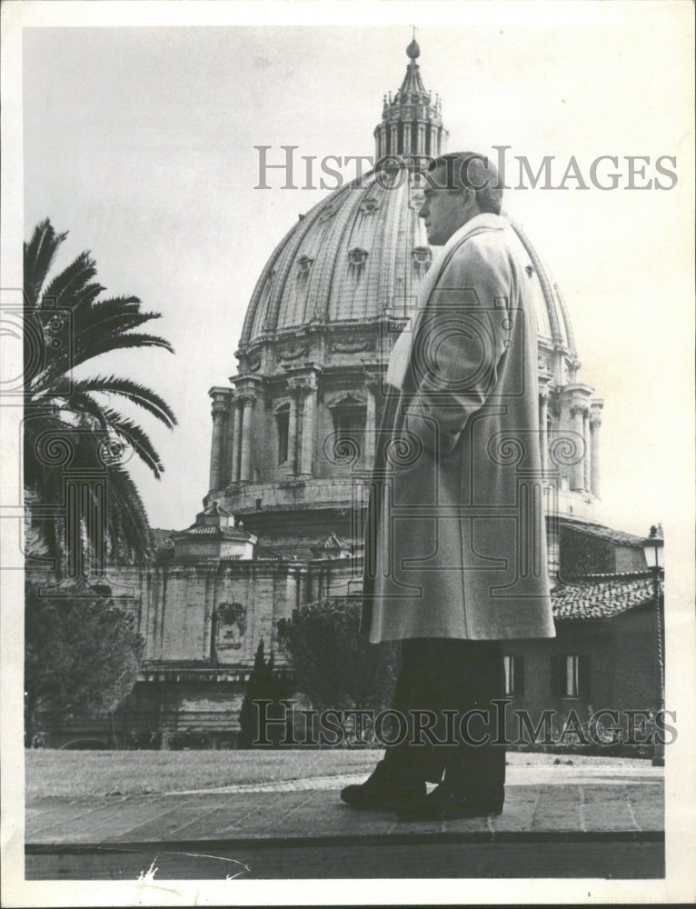 1964 Perry Como St Peter Cathedral Vatican - Historic Images