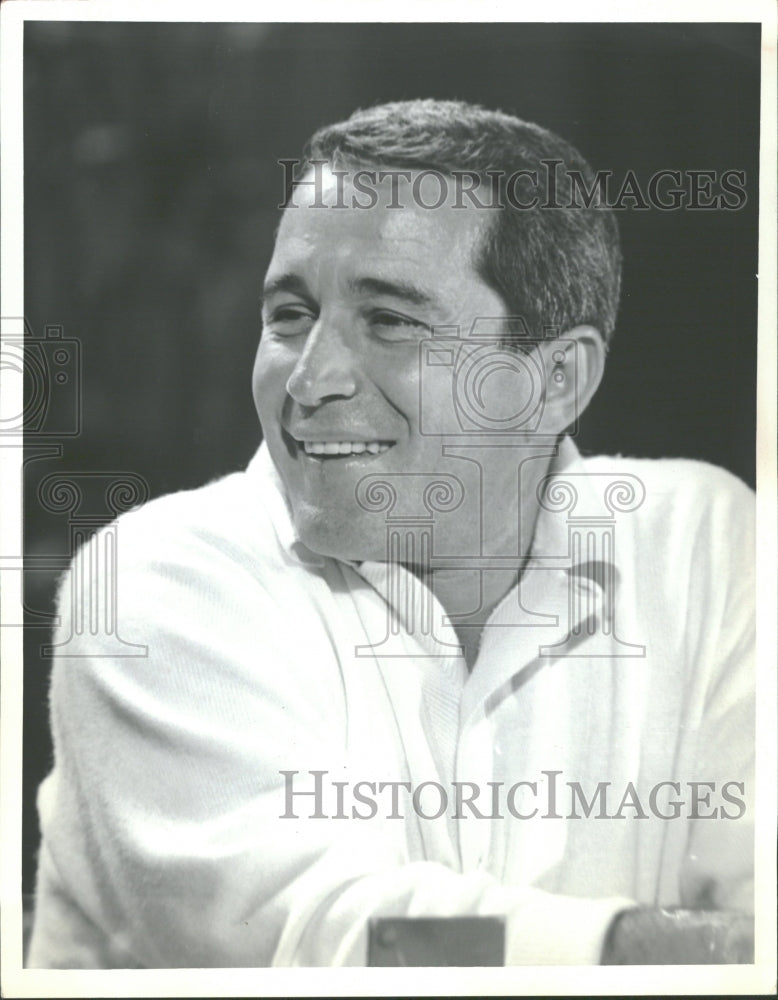 1962 Press Photo Perry Como TV Music Hall NBC Color - RRV32131 - Historic Images