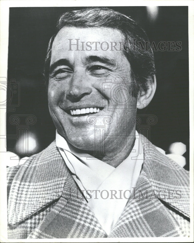 1973 Press Photo Pierino Ronald Como Singer TV Person - RRV32285 - Historic Images