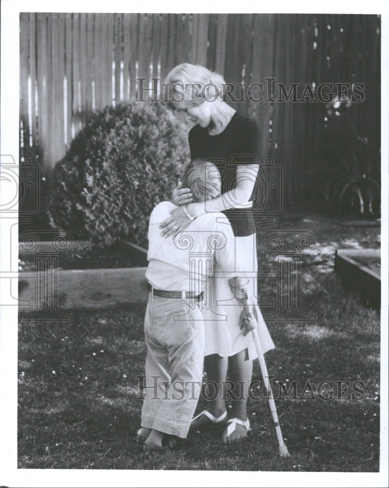 Henry Winkler Host Debolt Dorothy Kid ABC - Historic Images